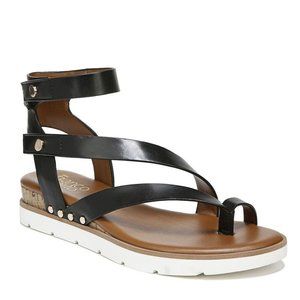 Franco Sarto Daven Gladiator Sandals Women's Shoes Black Size 7.5